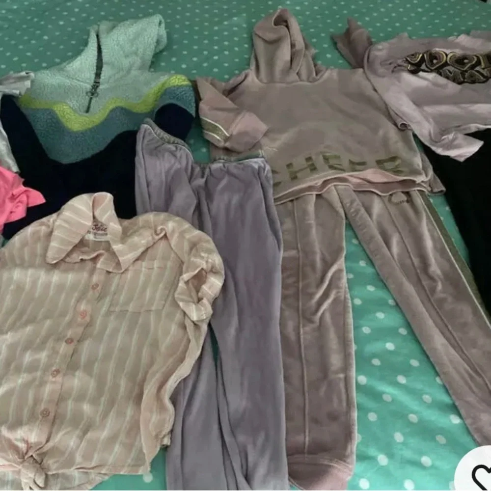 Justice Girls Clothes Size 10 Shirts Joggers Preowned 11 Pieces